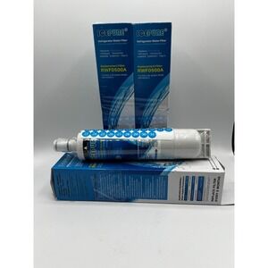 Lot of 3 IQEPURE RWF0500A-S Refrigerator Water Filters – Replacement – New